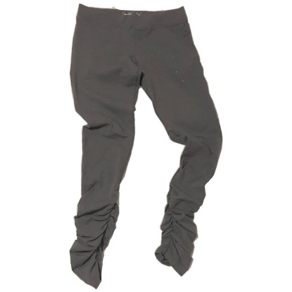 🛍 Aerie Grey Glitter Leggings - Picture 1 of 4